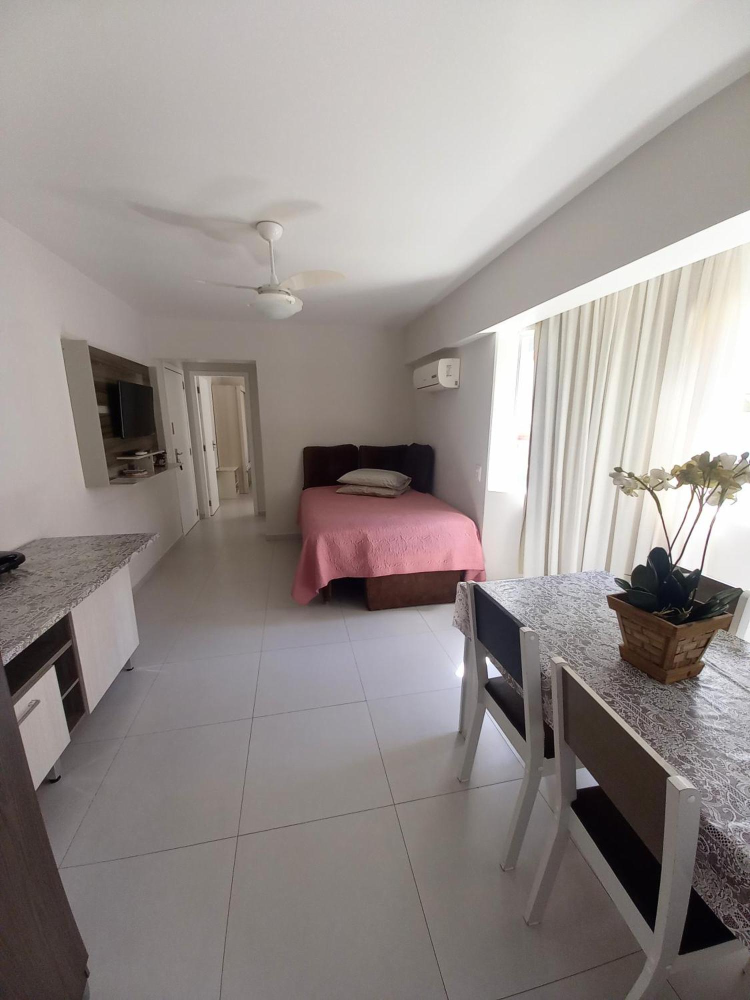 Apto 1 quarto em BC, vista mar, ar condicionado split no quarto e na sala Balneario Camboriu Exterior foto